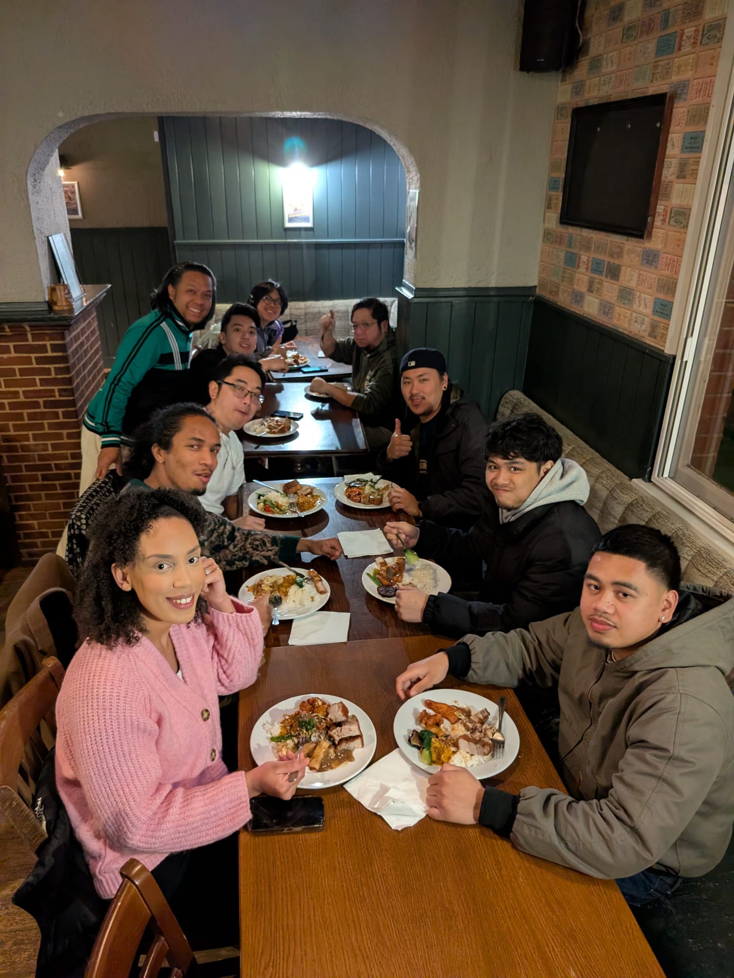 Team Python champions dinner